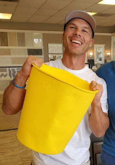 BucketSaver - Isaac Ostrom from TileCoach - 5 gallon reusable bucket liner
