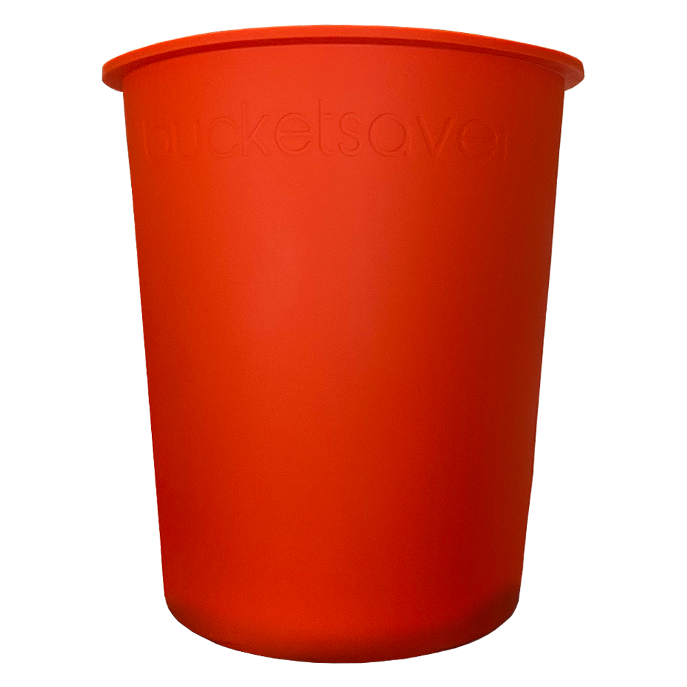 Bucketsaver - 5 gallon reusable rubber bucket liner CNB RED